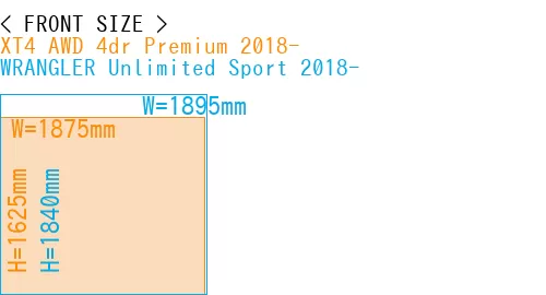 #XT4 AWD 4dr Premium 2018- + WRANGLER Unlimited Sport 2018-